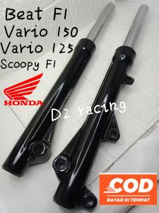 As Shock Shock Depan Plus Tabung 1 Set Beat F1/Vario 150/Vario 125/Scoopy F1 Kualitas Original