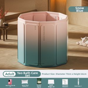 LaiBei | Foldable Thickened Bath Tub for Adults and Children