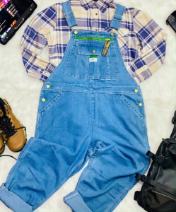 Quần Yếm Overalls Denim Big Size Size Lớn 70 đến 120kg Chất Cotton Dày Dặn Xuất Khẩu USA