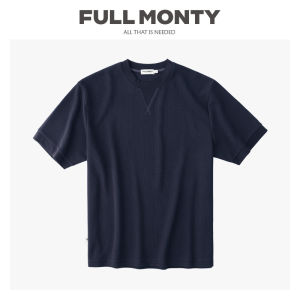 Waffle Texture Casual Retro Mens T-Shirt