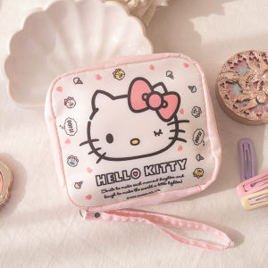 Sanrio | Cute Sanrio Sanitary Napkin Bag Multifunctional Makeup Lipstick Pouch Waterproof Travel Organizer for Women Girls