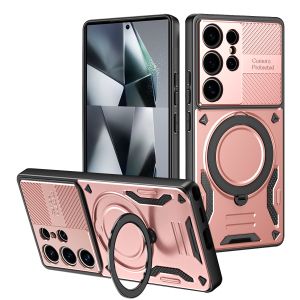 Ốp Điện Thoại Samsung Galaxy Có Vòng Từ Tính - Vỏ Bảo Vệ Cho S26 S24 Ultra S25 FE S23 S22 Plus A07 A17 A16 A56 A36 A55