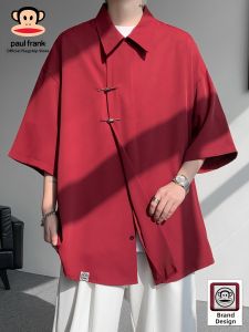 Paul Frank | New Chinese Style Casual Shirt Short Sleeves