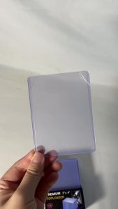 25PCS 35PT 3x4 Clear Super Thick Top Loader Card Holder Protector and 100PCS Inner Sleeve for Sports Football Cards