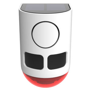 【New Arrival】 Solar Outdoor Motion Sensor Alarm Home Security Alarm To Deter Raccoon Deer Skunk Bear Coyote for Yard Farm Garden