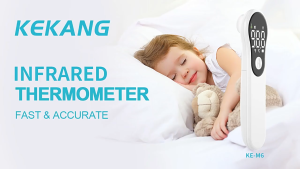 การชาร์จ USB เครื่องวัดอุณหภูมิหน้าผาก Infrared thermometer เครื่องวัดไข้ เครื่องวัดไข้ดิจิตอล การวัดอย่างรวดเร็ว