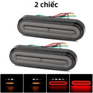Cụm Đèn Hậu Xe Tải LED 3 Trong 1 Tích Hợp Đèn Phanh Đèn Báo Dừng Đèn Xi Nhan Đèn Chạy Ban Ngày Dành Cho Ô Tô Xe Địa Hình Xe Tải