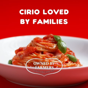 Cirio Pelati Peeled Tomatoes Cluster Pack (4 x 400g) Halal Certified