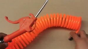 3M / 6M / 12M / 15M / 20M Air Compressor Hose With Connector Spring Recoil Spiral Air Pressure Hose Tube Pipe