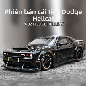 XINGXINGKEJIAO | Mô Hình Xe Hơi Simulated Challenger SRT Hellcat Hợp Kim