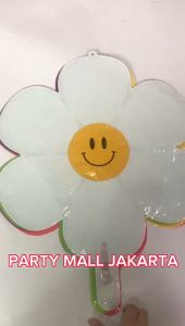 Balon Karakter Mini Bunga Daisy Warna Warni Balon Bunga Matahari Deskorasi Pesta