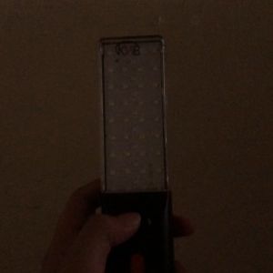 ☔️Portable rechargeable emergency LED light (solar powered)
