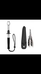 Combo kìm kẹp cá và kéo gỡ mồi đa năng – Tiện lợi bền bỉ cho mọi chuyến câu