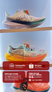 [TERMURAH] SEPATU RUNNING ORTUSEIGHT HYPERGLIDE SERIES 3.1 WARNA LIGHT GREY ORTRANGE