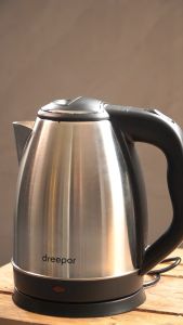 Dreepor Cerek Elektrik Rumah 2.0L Large Capacity 304C Stainless Steel Material Hot Water Pot 1500W Fast Heating Auto Shut Off Fast Heating Electric Kettle