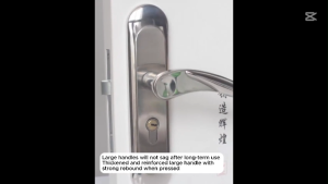 Interior Door Lock Stainless Steel Wooden Room Lock Furniture Bathroom Knobs for Door Lock Security
