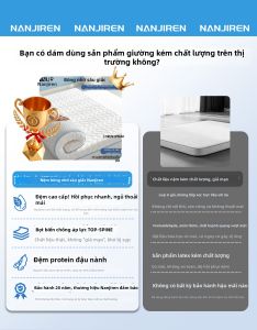 Nanjiren | Nệm Cao Su Cho Phòng Ngủ Nhà Thuê
