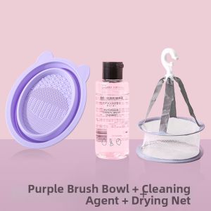 Multifunctional Makeup Brushes and Puff Cleaner Tool