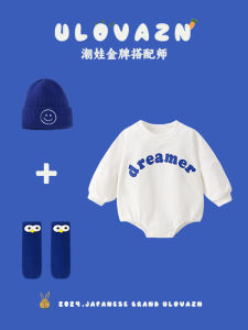 Japanese Ulovazn ~ Short-Sleeved Baby Rompers Jumpsuit Baby 100 Days Clothes Baby Girl Summer Clothes Onesie Baby Boy