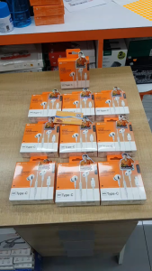 Commy ⚡️FLASH SALE⚡️ (ราคาพิเศษ) หูฟังมีสาย Stereo Type-C IN Ear HEADPHONES รุ่น ST301