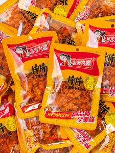 Hand-Torn Spicy Tofu Skin Hunan Special Snack Independent Packaging Childhood Spicy Bean Roll Crispy Tofu Dried Vegetable