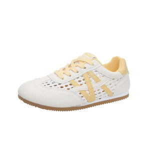 MONITING | Breathable Perforated Canvas Sneakers
