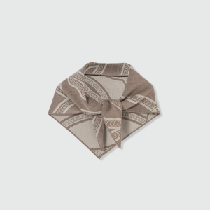 Unica Double-Sided Woolen Triangle Scarf Shawl Womens Fashionable Floral Pattern Long Sleeve Mid-Length Animal Print Wrap