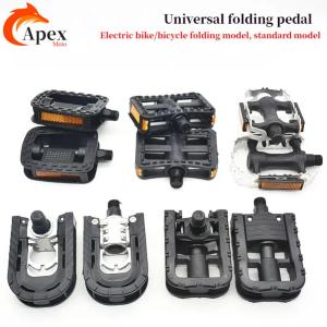 Durable for Bicycle Electric Bicycle Electric Motorcycle Accessories Plastic Pedal High Quality Aluminum Alloy Foldable Pedal