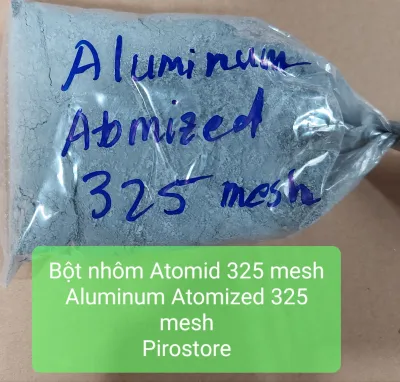 200 gam Bột màu Alumi Atomid 325 mesh (màu xám xi măng)