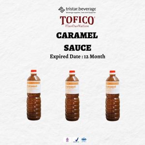 Tofico Caramel Sauce 1L Saus Saos Karamel 1000 ml