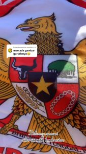 BENDERA BACKGROUND GARUDA SEMI 5 GELOMBANG (4 METER)