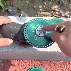 6 IN 1 Diamond Cutting Disc Multi Tile Rock Slab Marble Steel Tile Iron Grinder Cutting Saw Blade