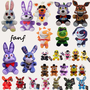 18 CM Fnaf Five Night At Freddy Plush Toys Game Doll Cute Bonnie Bear Foxy Cartoon Stuffed Dolls Freddy Toys For Children Gifts