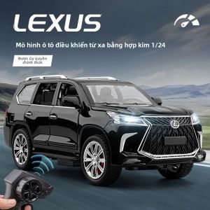 Mô Hình Xe Lexus LX570 Tỷ Lệ 1:24 Bằng Hợp Kim Có Đèn Và Âm Thanh Điều Khiển Từ Xa Chính Hãng Đồ Chơi Sưu Tầm Dành Cho Bé Trai