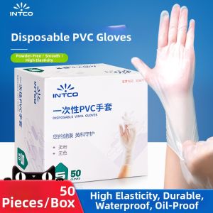 Intco | Kitchen Waterproof Nitrile Disposable Gloves