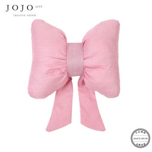 Car Neck Pillow JOJOS L. PD.Vibration Butterfly Knot Sash Vehicle Mounted Neck Protector Cushion PP Cotton Filled Auto Headrest
