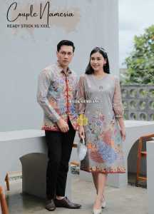 Motif Namesia | Couple Batik Gemilang Full Furing dan Tricot Premium Batik Solo | Dress Batik | Tunik Batik | Dress Kondangan | Batik Couple Premium | Batik Couple 2025 | Couple Batik Premium