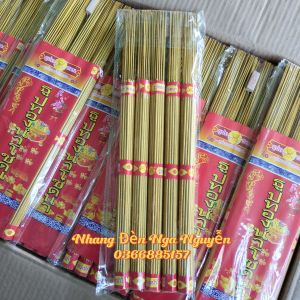 (Chính Hãng)185 Cây Nhang Cuốn Tàn Vàng Hương Lài/Nhang Thần Tài Thái Lan giá sỉ