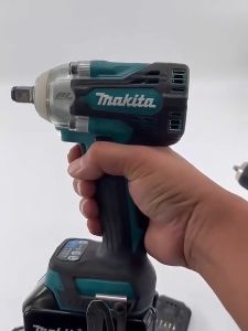 【Kuala Lumpur delivery】Makita electric cordless wrench 18v large capacity lithium battery electric cordless impact wrench electric screwdriver car tire repair tool power tool set