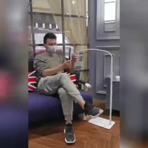 Phone & Tablet Stand Tablet Bed Long Arm Holder Tablet Stand Adjustable Holder Bedside Mobile Phone Floor-Standing Tablet Computer Cellphone Bed Table 平板手机支架