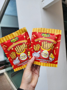 (ของสัมนาคุณงดจำหน่าย) ขนมแท่งอบกรอบ รสบาร์บีคิว ขนาด 25 กรัม ตรา พาชี่ พาชี่