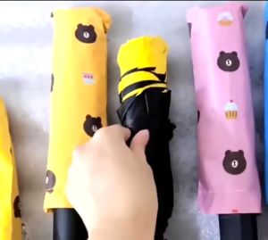 PROMO GRATIS ONGKIR Payung KOREAN STYLE Lipat MANUAL Buka Tutup Anti UV Lapisan Warna Pastel Umbrella Korean Style Fruity