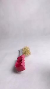 2PCS SIKAT KAWAT BRASS KUNINGAN | ANTI KARAT | HAND BRUSH / SIKAT KAWAT KUNINGAN MODEL PISAU - SIKAT GAGANG BENGKOK ASTINO TERMURAH!!! ( SATU PAKET ISI 2PCS )