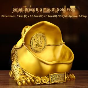 YISHUIGE | Wealth Attracting Golden Toad Figurine