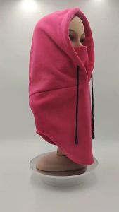 Mũ Trùm Đầu Ninja Kín Mặt Chống Nắng Giả Hoodie Có Dây Rút Vải Nỉ Mền Mại Mũ Kèm Khẩu Trang Nón Có Khẩu Trang