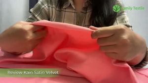 Kain Satin Velvet Premium 1/2 Meter Seri 2