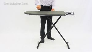 Folding Ironing Board with Iron Rest Household Iron Board Adjustable Height Sturdy Legs / Papan Seterika