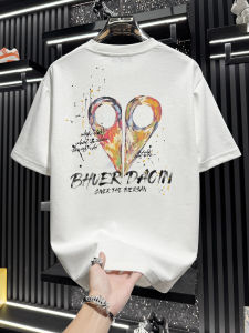 FGD | Luxury Patterned Scissors T-shirt Casual American Style Trendy Summer Loose Short Sleeve