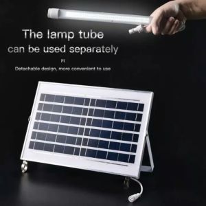 Tube Light Solar Light Outdoor Wall Light Automatic LED Light Tube With Solar Panel 60W 100W 300W Tube Light with Remote Control