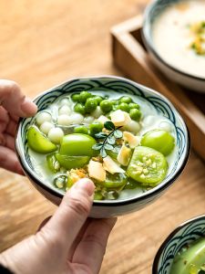 จานซุปเซรามิกสไตล์ญี่ปุ่นสำหรับใช้ในบ้าน จานขนมหวาน จานเส้นเล็ก สวยงาม คุณภาพสูง เครื่องมือที่ปรุงอาหาร